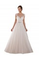 Acquista Avorio Abito da ballo Innamorato Tulle Pizzo Abiti da sposa