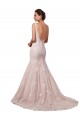 Acquista Avorio & Blush Stile sirena Scollatura a V Tulle Pizzo Abiti da sposa