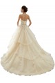 Acquista Avorio & Champagne Abito da ballo Innamorato Tulle Pizzo Abiti da sposa