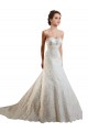 Acquista Avorio & Champagne Linea A Innamorato Pizzo Abiti da sposa