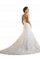 Acquista Avorio & Champagne Linea A Innamorato Pizzo Abiti da sposa