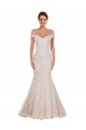 Acquista Avorio & Champagne Stile sirena Pizzo Classico Abiti da sposa