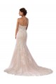 Acquista Avorio & Champagne Stile sirena Sottili Pizzo Boho Abiti da sposa
