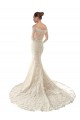 Acquista Avorio & Champagne Stile sirena Tulle Pizzo Abiti da sposa