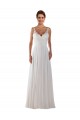 Acquista Avorio Linea A Innamorato Chiffona Classico Boho Abiti da sposa