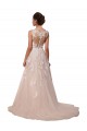Acquista Avorio Linea A Innamorato Tulle Pizzo Abiti da sposa
