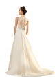 Acquista Avorio Linea A Scollatura a V Tulle Abiti da sposa