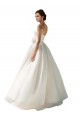 Acquista Avorio Linea A Senza spalline Chiffona Abiti da sposa