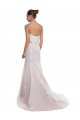 Acquista Avorio & Rosa Stile sirena Senza spalline Sweep treno Tulle Pizzo Spiaggia Abiti da sposa