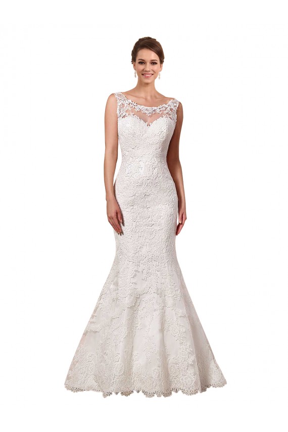Acquista Avorio Stile sirena Innamorato Pizzo Abiti da sposa