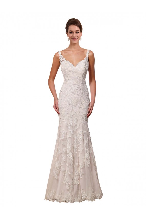 Acquista Avorio Stile sirena Innamorato Pizzo Abiti da sposa