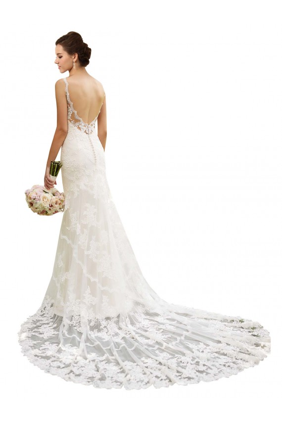 Acquista Avorio Stile sirena Innamorato Pizzo Abiti da sposa