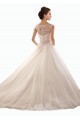 Acquista Bianco Abito da ballo Tulle Pizzo Abiti da sposa