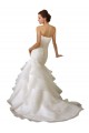 Acquista Bianco Stile sirena Innamorato Tulle Abiti da sposa