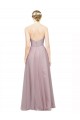 Acquista Light Lilac Linea A Innamorato Tulle Pizzo Lunga Abiti da damigella donore