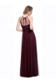 Acquista Rosso 74 Linea A Capestro Illusione Tulle Lunga Abiti da damigella donore