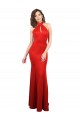 Acquista Rosso Stile sirena Capestro Raso Elastico Lunga Formali Abiti da damigella donore / Abiti da sera / Abiti da ballo