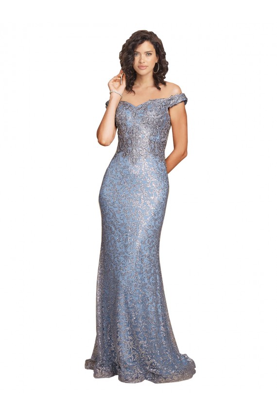 Acquista Stile sirena Paillettes Lunga Formali Abiti da damigella donore / Abiti da sera / Abiti da ballo