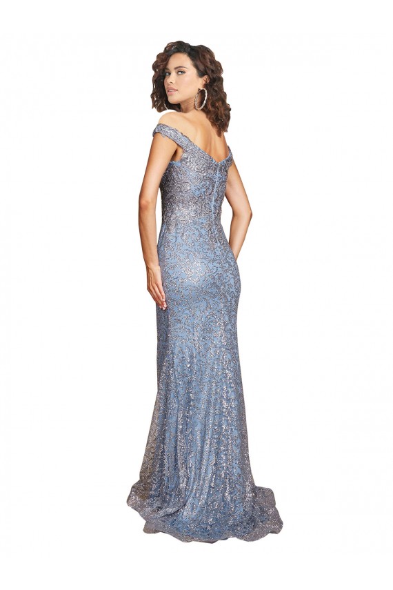 Acquista Stile sirena Paillettes Lunga Formali Abiti da damigella donore / Abiti da sera / Abiti da ballo