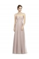 Acquista Vintage Rose Linea A Innamorato Tulle Lunga Abiti da damigella donore