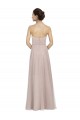Acquista Vintage Rose Linea A Innamorato Tulle Lunga Abiti da damigella donore