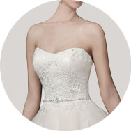 Acquista Senza spalline Abiti da sposa